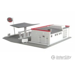 Walthers Trainline 920 Gas Station -- Kit -Walthers Sales walthers trainline 920 gas station kit structures 763