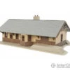 Walthers Trainline HO 904 Iron Ridge Station -- Kit - 8-1/4 X 4-3/4 X 2-3/4" 20.9 X 12 X 6.9cm -Walthers Sales walthers trainline ho 904 iron ridge station kit 8 1 4 x 3 2 20 9 12 6 9cm structures 824