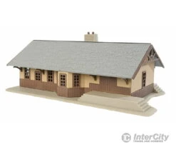 Walthers Trainline HO 904 Iron Ridge Station -- Kit - 8-1/4 X 4-3/4 X 2-3/4" 20.9 X 12 X 6.9cm