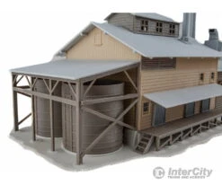 Walthers Trainline HO 917 Factory -- Kit - 12 X 5-9/16 X 6-3/8" 30.5 X 14.1 X 16.2cm -Walthers Sales walthers trainline ho 917 factory kit 12 x 5 9 16 6 3 8 30 14 1 2cm structures 815